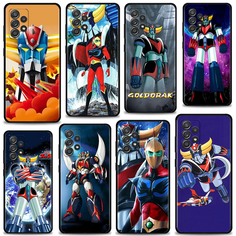 Goldorak НЛО чехол для Samsung Galaxy A02s A52 A31 A71 A12 A72 A21s A51 A32 4G A41 A23 A33 A03s A53 A52s 5G A13 Роскошный сотовый