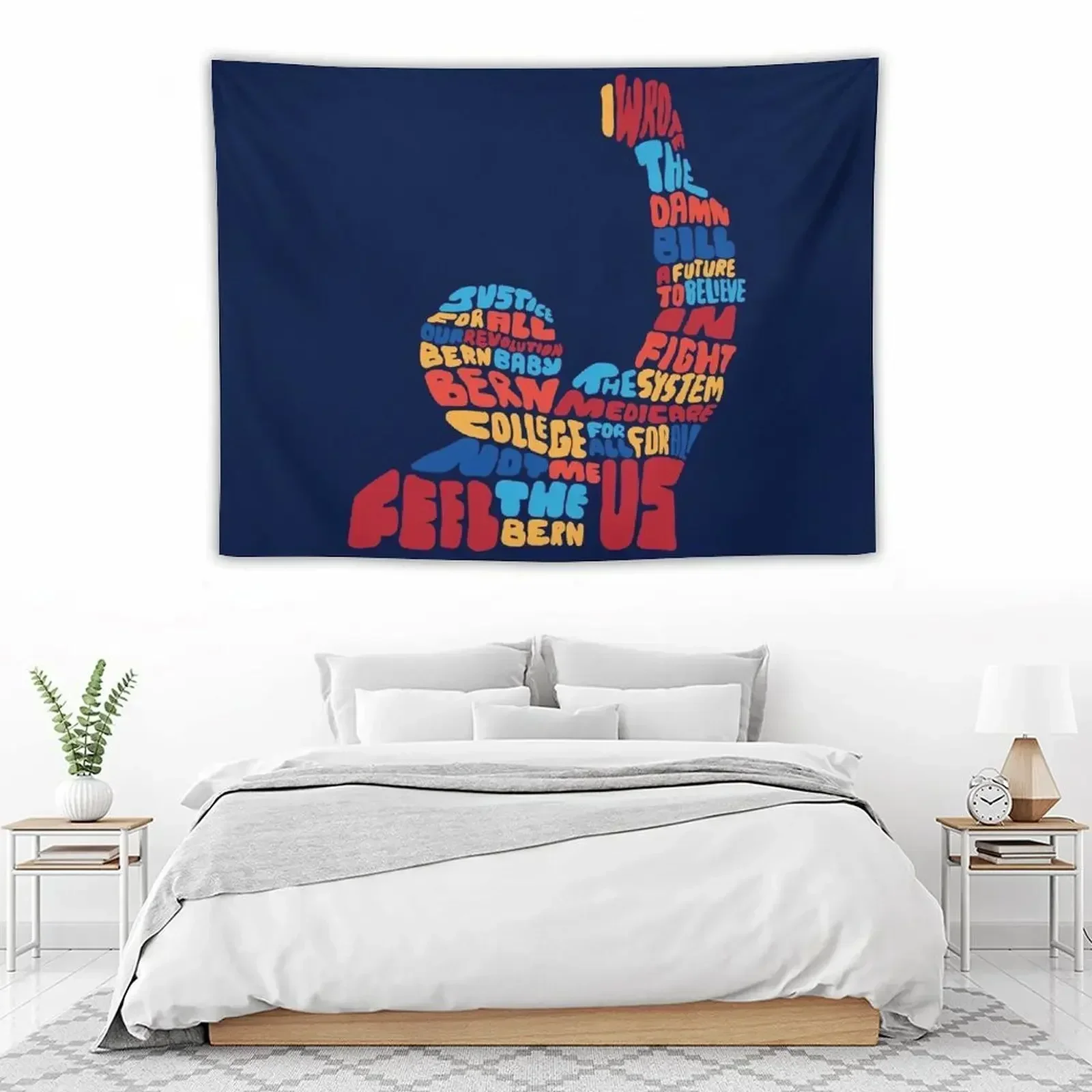 BERNIE QUOTES Гобелен Настенный декор Настенные покрытия Домашний Эстетическое