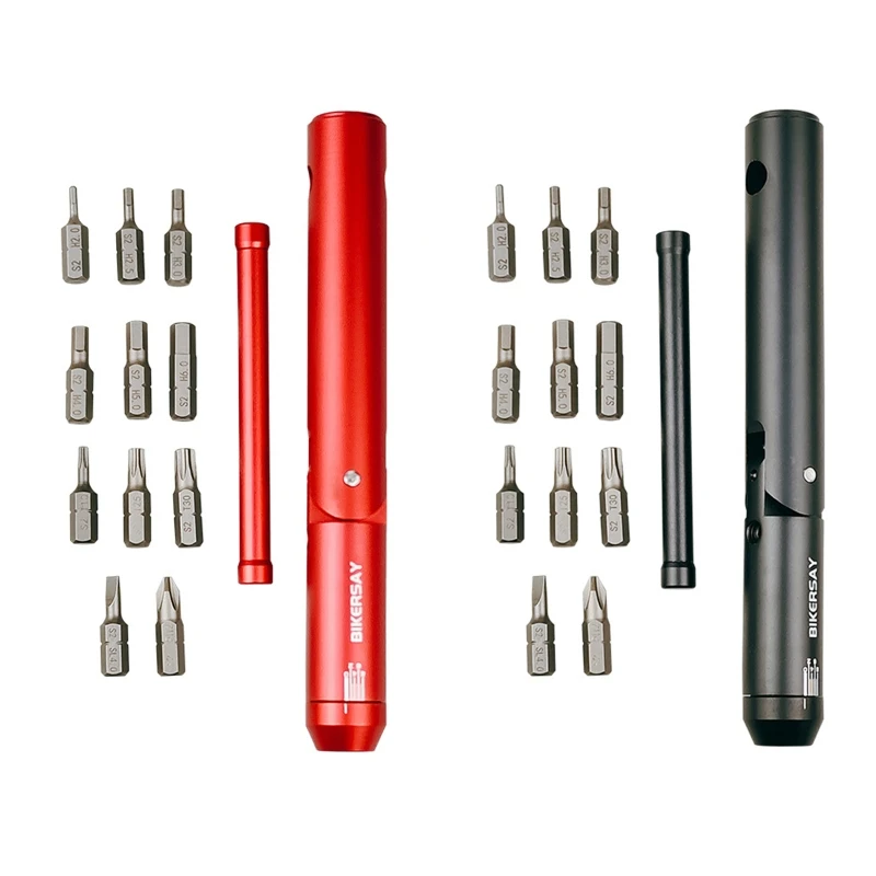 

Y1QE Bicycle Torque Tool Set Spanner Wrench Maintenance Tool Aluminium Alloy Non-Rust Adjusting Tool for Mountain Road Bike