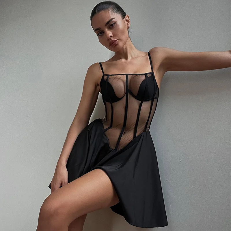 

Beach Coverups For Women Bathroom 2023 Summer Swim Cover Up And Swimsuit Sexy Costumes Tunic Suspender One Line Neck Perspective