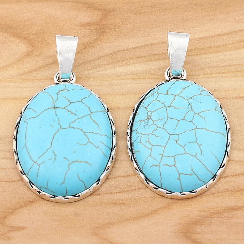 1 шт., подвеска из тибетского серебра, 60 х33 мм