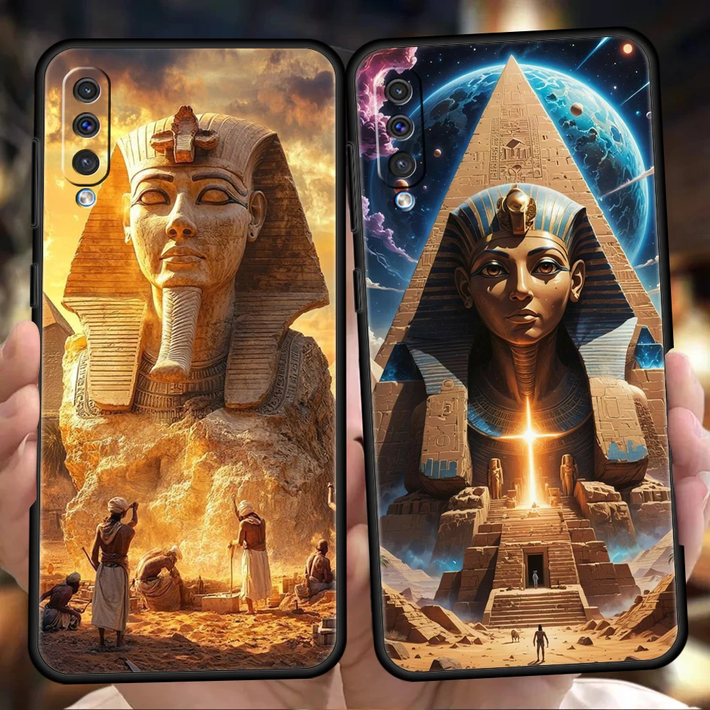 Фото Чехол Egypt Egyptian God Pyramid для Samsung A56 A36 A26 A24 A16 A14 A12 A32 A50 A70 A20E A20S A22 A34 A54 A42 A52 5G A06 Cover №1