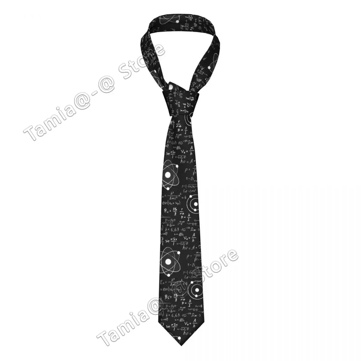 

Math Teacher Gift Neckties Unisex Silk Polyester 8 cm Classic Physical Neck Tie for Men Accessories Cravat Wedding Cosplay