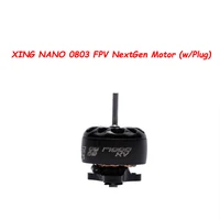 1pc iflight xing nano 0803 fpv nextgen motor wplug 1s 17000kv mini brushless motor with screw pack for rc racing drone fpv