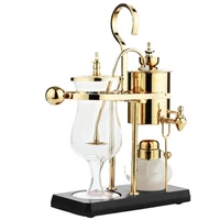 stainless steel gold silver syphon siphon coffee maker machine