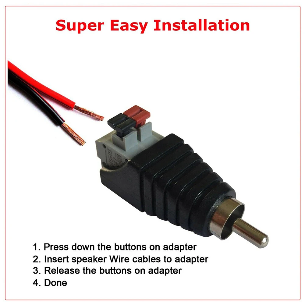Акустический провод кабель A/V для аудио мужской и женский разъем RCAs адаптер