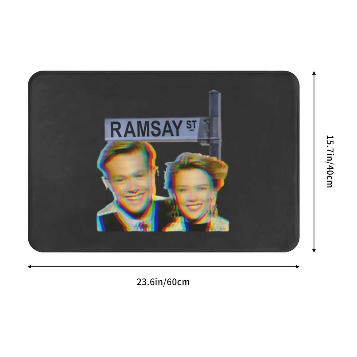 Фото Придверный коврик Neighbours Ramsay St для розничных магазинов, уличный ветрозащитный коврик для входа №3