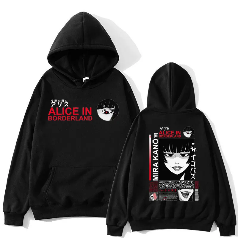 

Anime Kakegurui Jabami Yumeko Hoodie Men Women Manga Casual Sweatshirt Unisex Oversized Autumn Winter Casual Pullover Hoodies