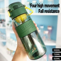 2022 new plastic cups fashion cool outdoor sports bouncing cups large capacity gym drinking cups