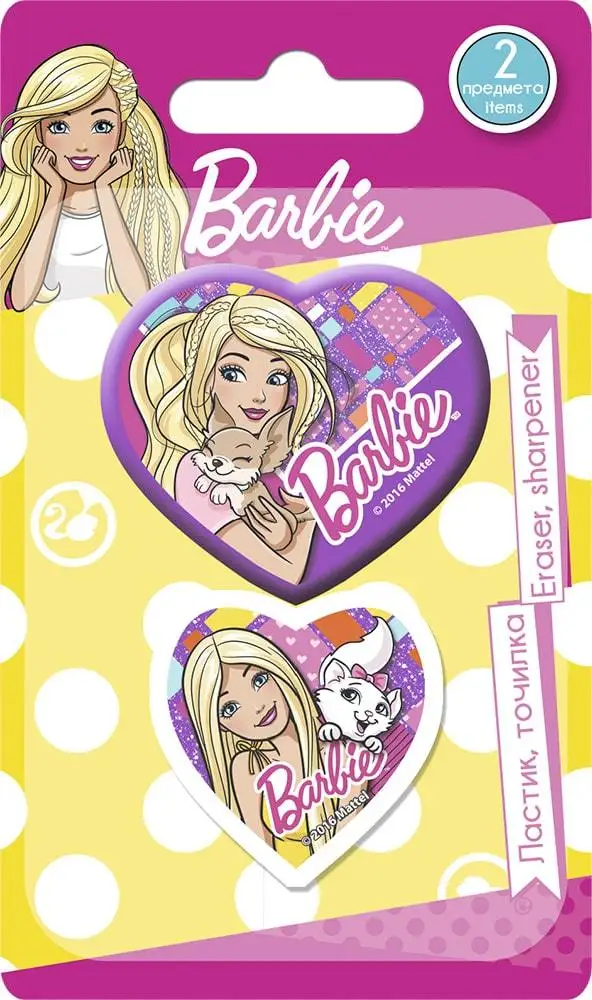 Набор канцелярский Barbie в блистере|Набор канцтоваров| |