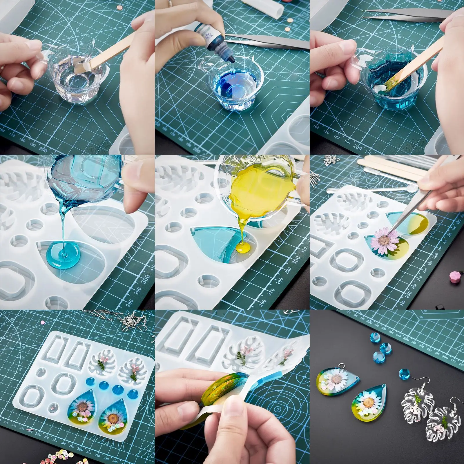 Набор клея для эпоксидной смолы 500/1000 мл 1:1