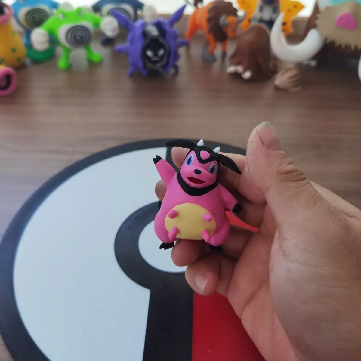 Новые Аниме фигурки покемона Miltank пропорциональный мир 1:20 Diy 3D печать кавайный