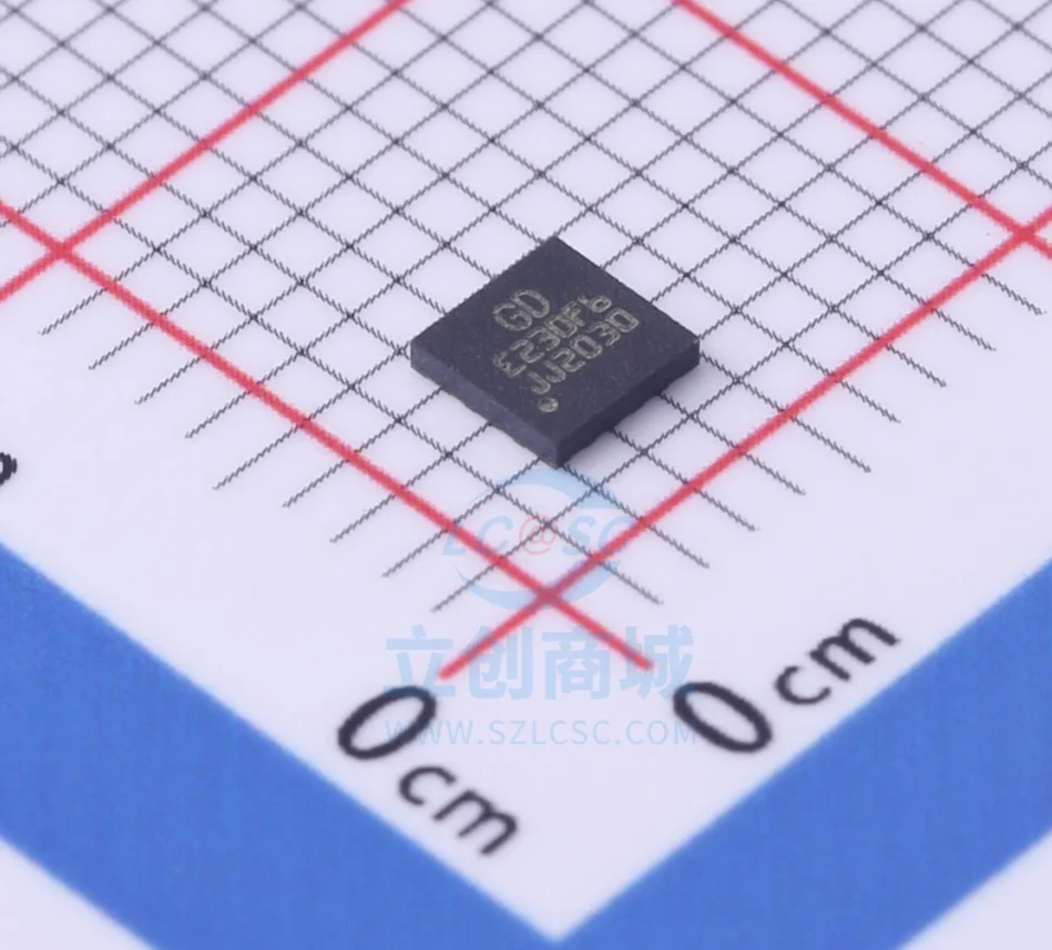 Флэш-память GD32E230F6V6TR, флэш-память 72 МГц, ОЗУ 32 КБ: 6 КБ, MCU (MCU/MPU/SOC)