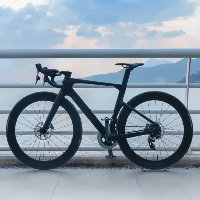 TWITTER R10 WheelTop TX EDS-13Speed Hidden Inner Cable Trail T900 Карбоновый шоссейный велосипед