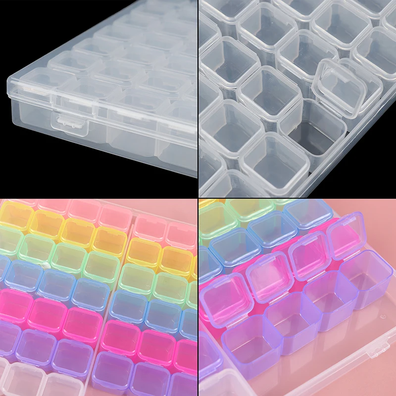 

Diamond Painting Tools Nail Tools 56 Cells Plastic Storage Box Tool Accessories