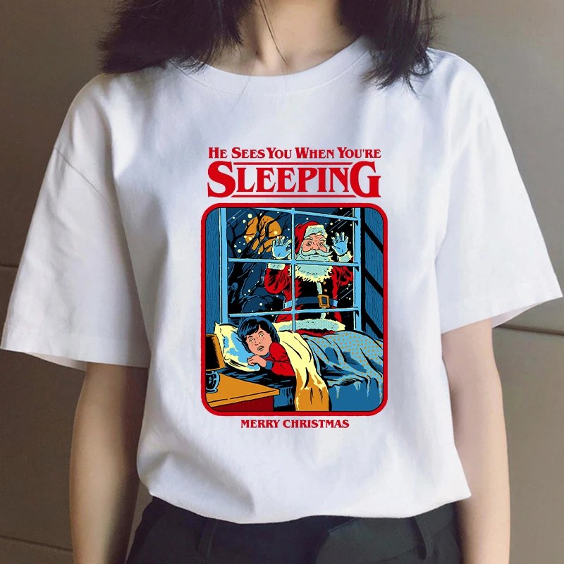 

Summer Loose Women's T-shirt Dark Gothic Hip Hop Punk Simple Casual Short Sleeves Versatile Comfort Breathable Street Ladies Top