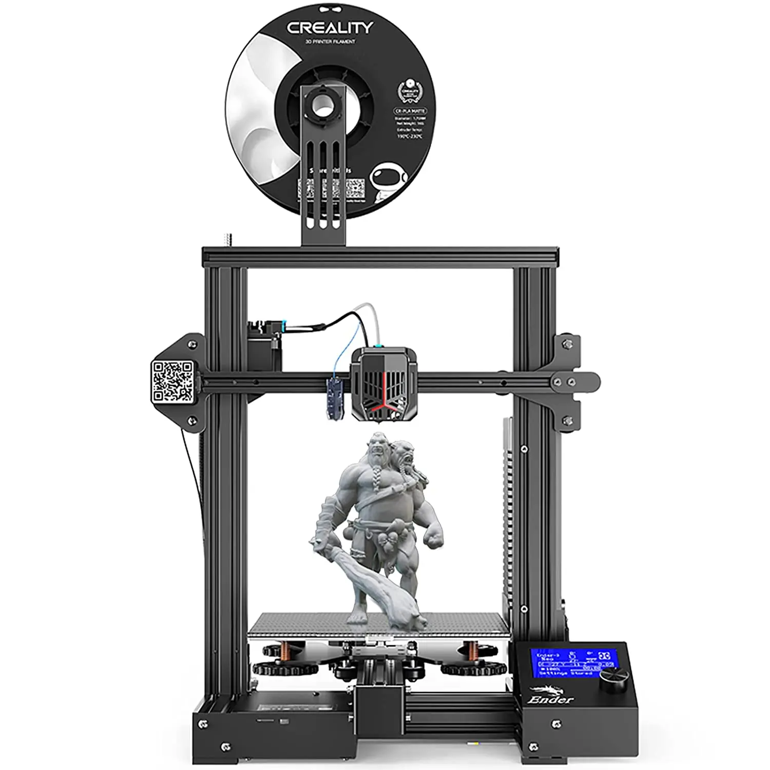 

Официальный Creality Ender 3 Neo 3D принтер с CR Touch автоматический комплект выравнивания кровати, полностью Металлическая экструзионная машина углеродное стекло