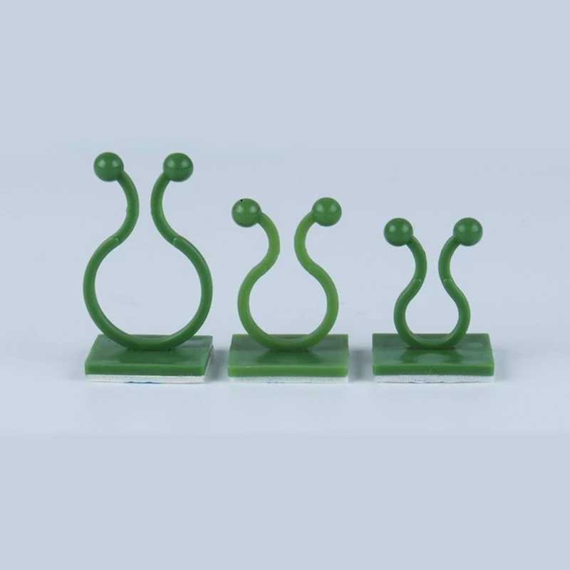 

10Pc Invisible Wall Rattan Clamp Plant Climbing Wall Self-Adhesive Fixator Vine Buckle Hook Rattan Fixed Clip Bracket for Garden