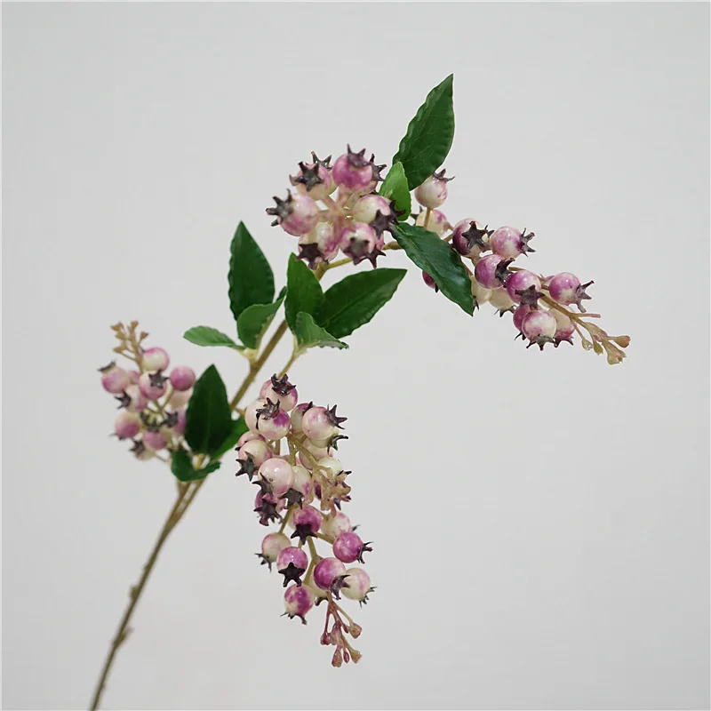 

Американская пасторальная имитация фруктов, ягод, ветвей розы, бедра, украшение для дома, искусственные растения