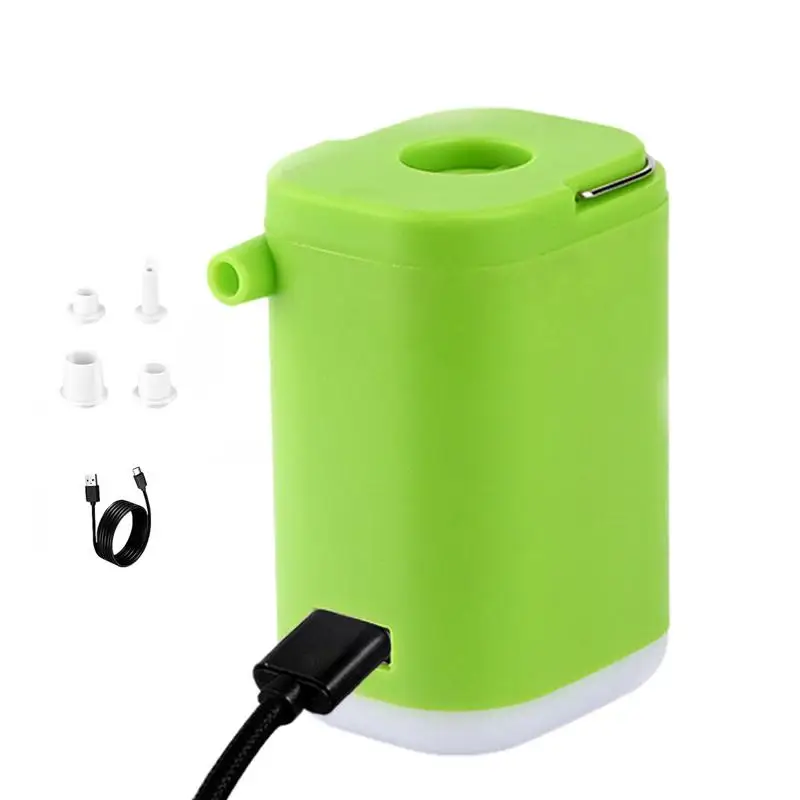 Беспроводной воздушный насос 2400 мАч портативный 4 в 1 светодиодный