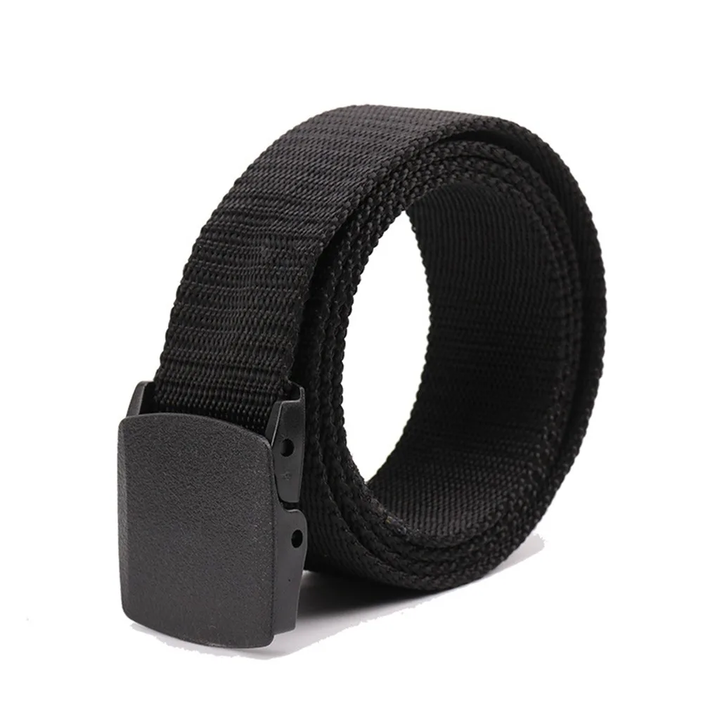 Mens Nylon Webbing Belts Canvas Casual Fabric Tactical Belt High Quality Accessories Military Jeans Army Waist Strap HB041