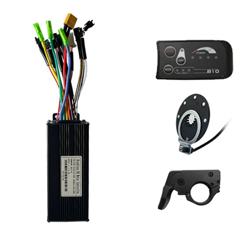 

Ebike Controller Replace LED Display 24V 36V 48V S800 For Electric Scooter Brushless 30A 12 Tubes