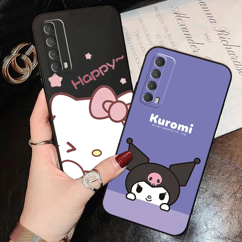 

Hello Kitty TAKARA TOMY Phone Case For Huawei P Smart Z 2019 2020 2021 P40 P30 P20 P10 Lite 5G Coque Funda Soft Carcasa