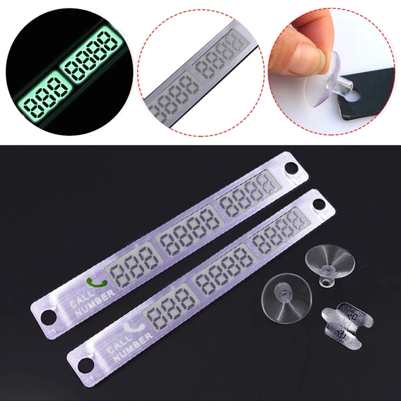 QM временные наклейки для парковки автомобиля карта номер телефона номерной знак