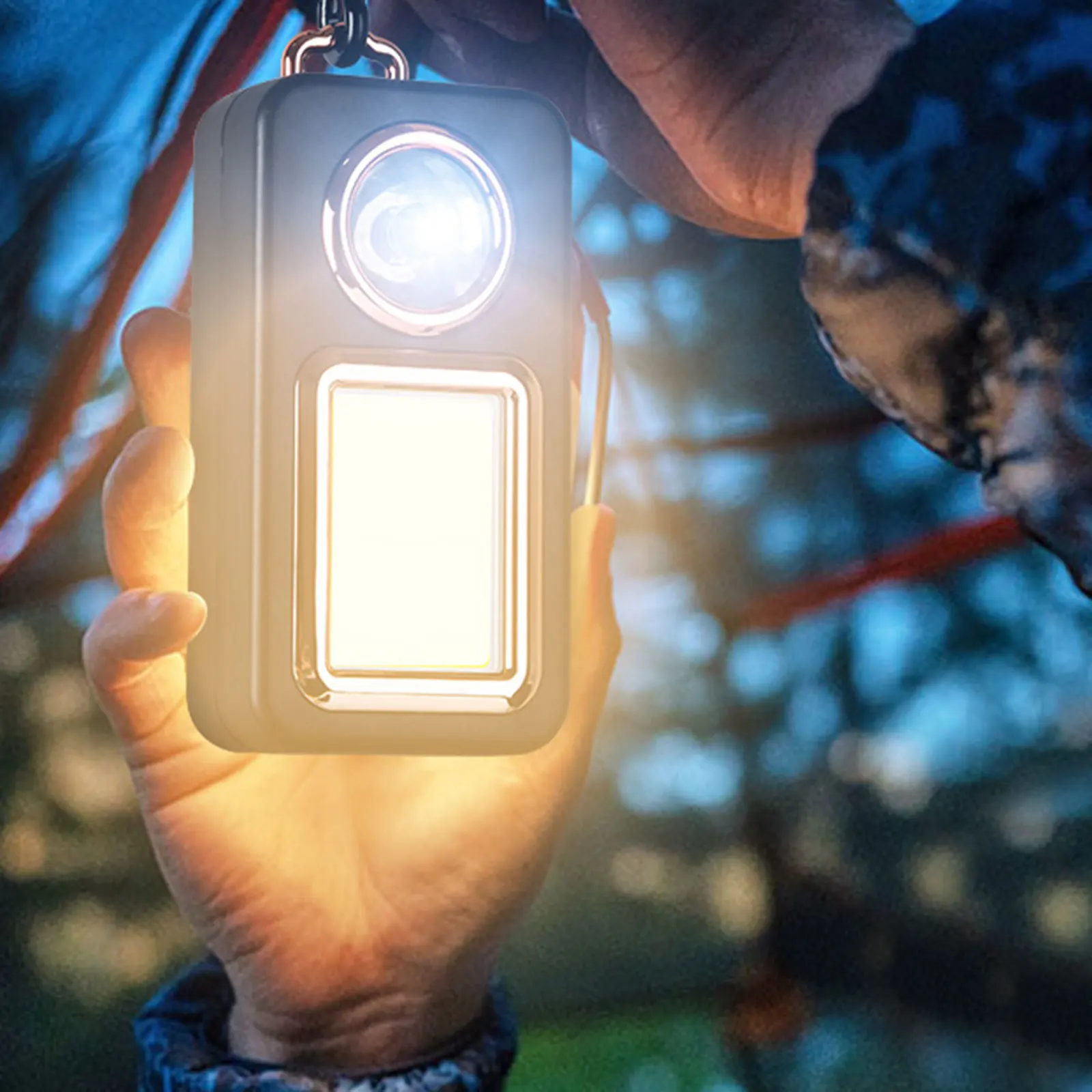 

Лампа для кемпинга с USB-зарядкой, инструмент для аварийного освещения, многофункциональная лампа для кемпинга светильник атки для рыбалки, ...