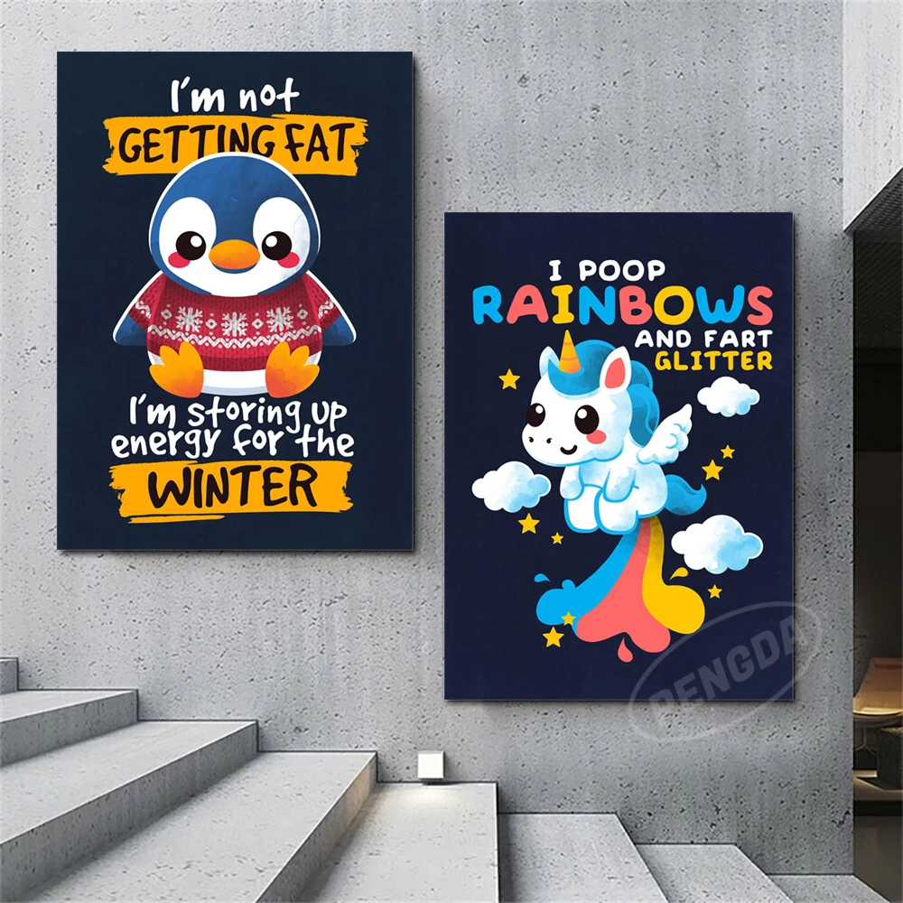 Холст милая фотография стены HD мультяшная черепаха рисунок белки Современная