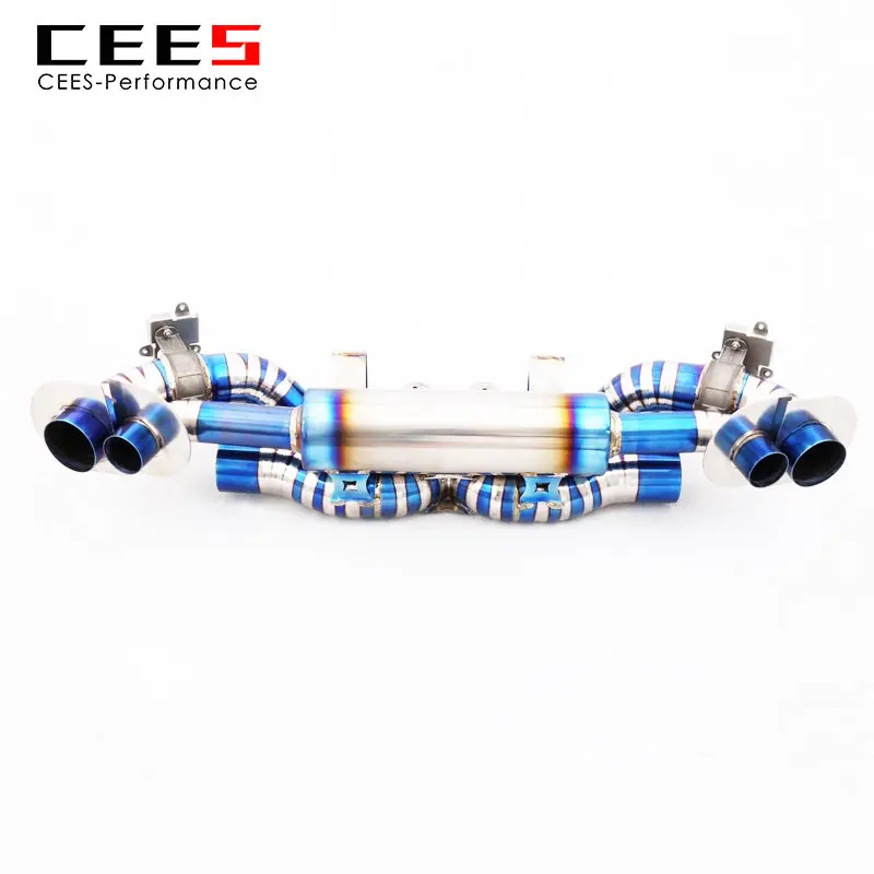 

Catback Exhaust For Porsche 911(992) 3.0T Carrera 2019-2021Racing Car Exhaust System Valvetronic Titanium Alloy Exhaust Pipe