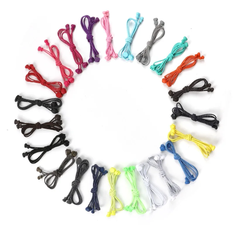 Lazy no tie laces flat elastic shoelaces for hiking shoes board shoes children's shoes athleisure shoes accessories sneakers