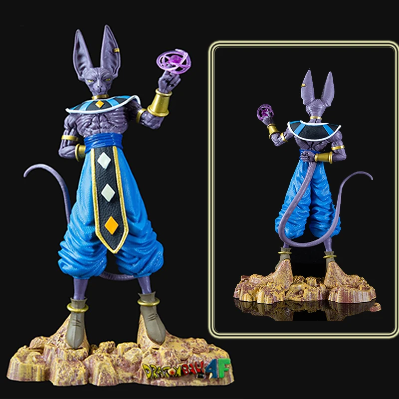 

In Stock 30cm Anime Dragon Ball Z Beerus Figure Super God of Destruction Figures Collection Model Toy For Children Gifts