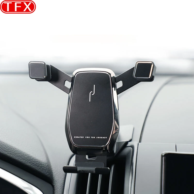 

For Ford Mondeo EDGE 2015-2018 Car Styling Mobile Phone Holder Air Vent Mount Gravity Bracket Stand Auto Modified Accessories