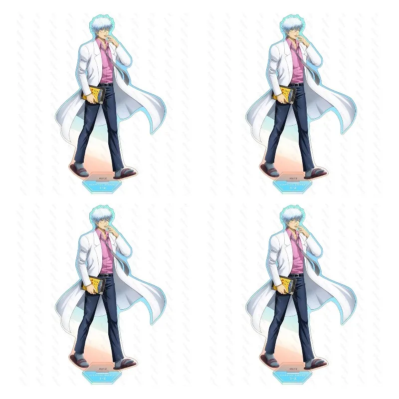 Япония мультфильм GINTAMA горячие аниме фигурки Саката Гинтоки косплей акриловая