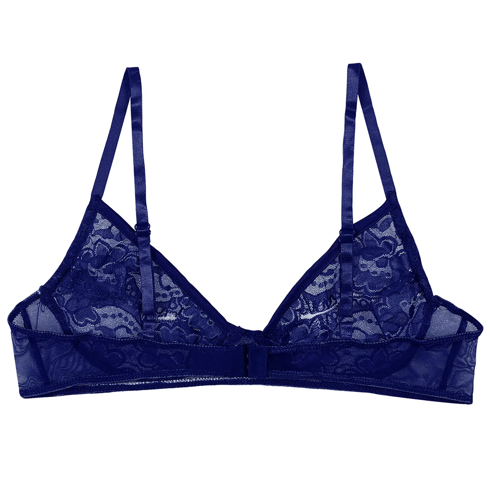 Женское нижнее белье прозрачный кружевной Цветочный Бюстгальтер с открытой