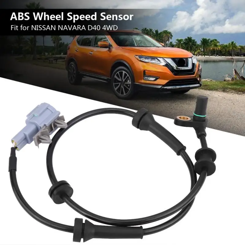Автомобильный передний левый/правый датчик скорости колес ABS для NISSAN NAVARA D40 4WD