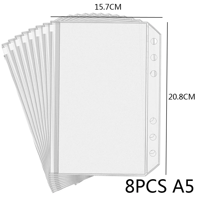 

Карманные конверты из ПВХ A5 A6 A7