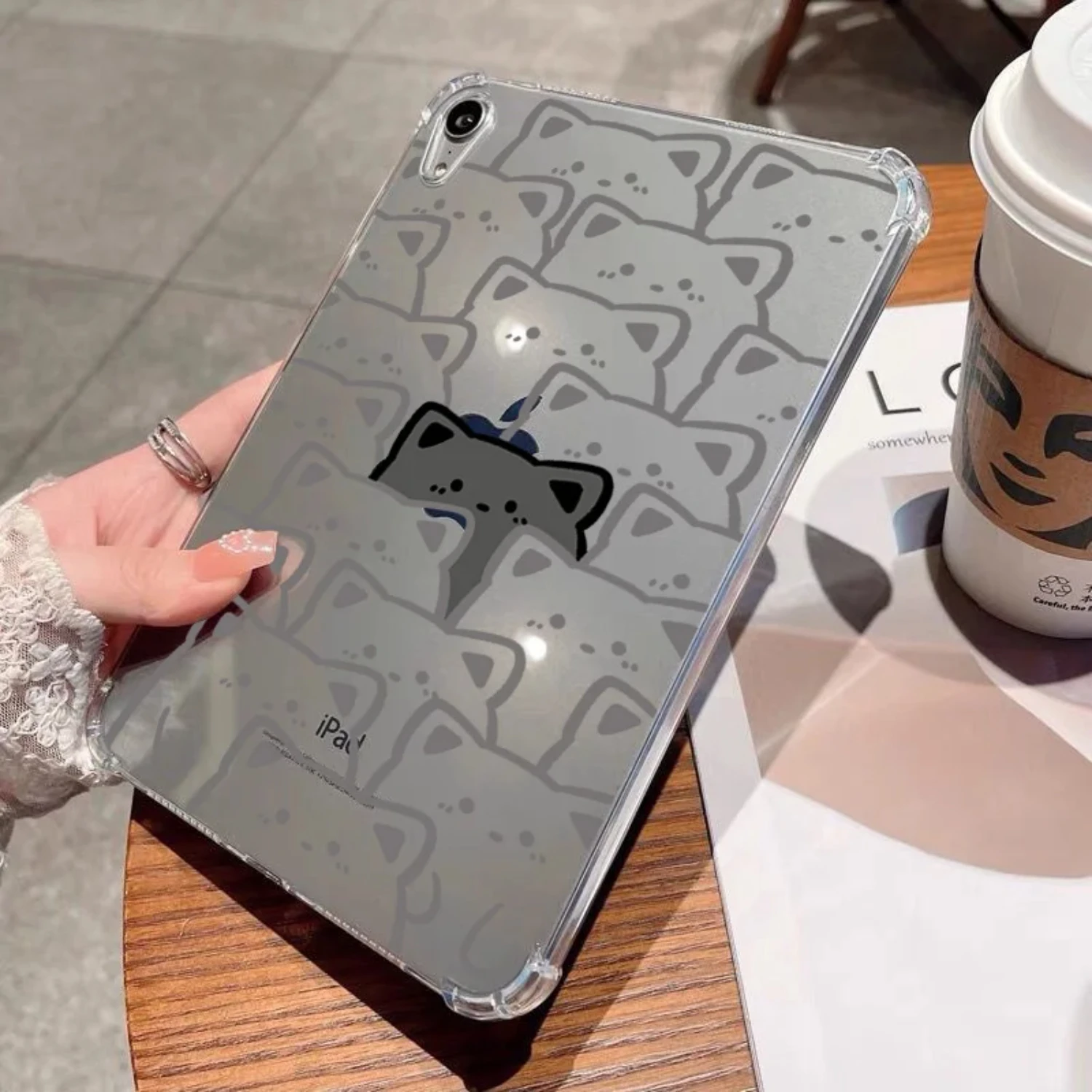 Яркий красочный противоударный чехол с забавным граффити Dog Tab S7 FE S8 S6 Lite A8 A9 Plus