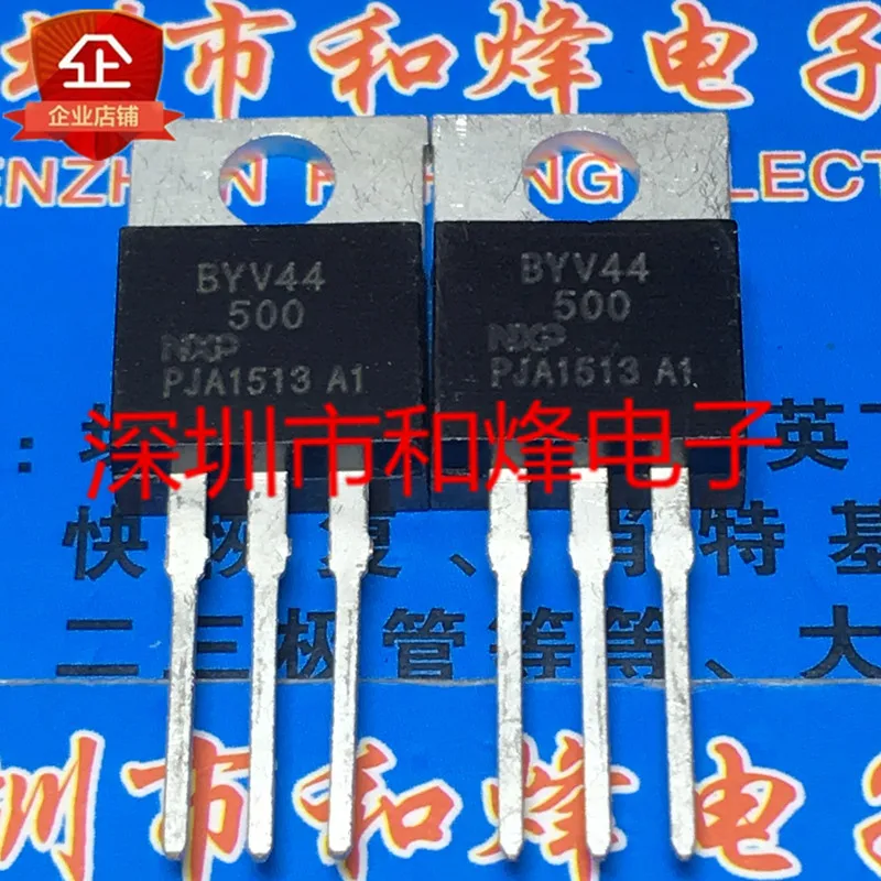 

5PCS-10PCS BYV44-500 TO-220 44A 500V On Stock New And Origjnal