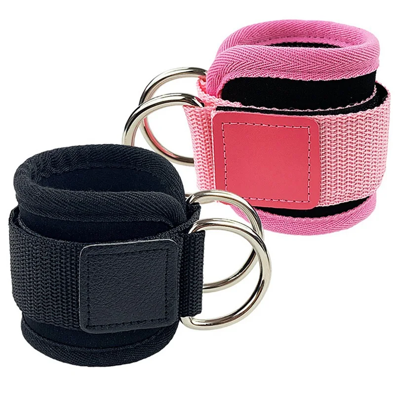 

1PC Fitness Men Women Ankle Strap Work Out Cuff Attachment for Home Gym Breathable Neoprene Padded