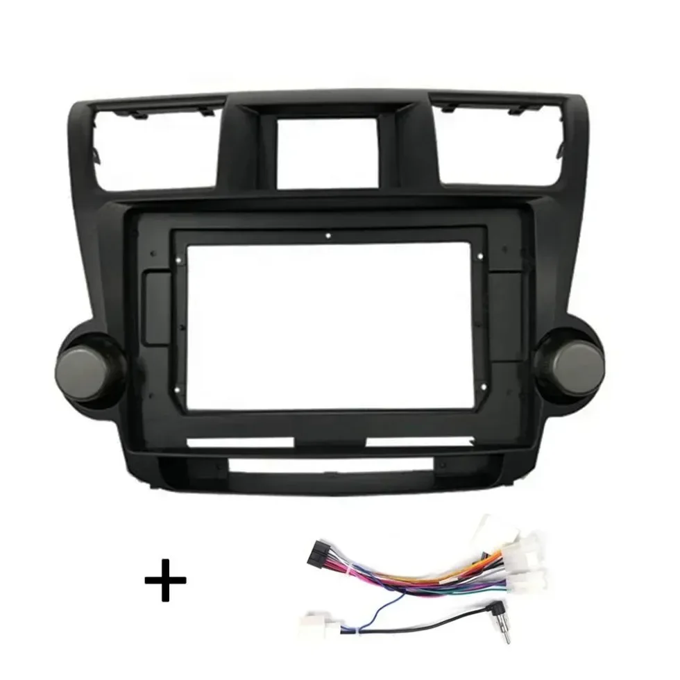 Установка установочный комплект приборной панели рамка для TOYOTA Highilander 2009 + 10 1