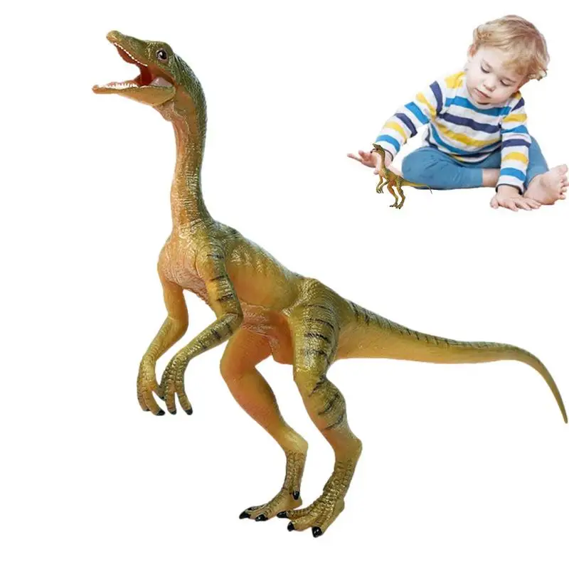 

Dinosaur Model Toy Realistic Compsognathus Model Toy Interactive Simulation Dinosaur Model Toy With Movable Joint