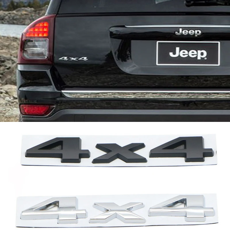 

1 Pcs 3D Metal Sticker Emblem 4X4 Badge Decal Car Styling for Honda CRV Accord Civic Suzuki Grand Vitara Swift SX4 Sticker