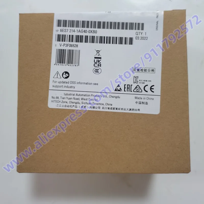 Новый оригинальный 6ES7214-1AG40-0XB0 6ES7234-4HE32-0XB0 6GK7277-1AA10-0AA0 6AV2123-2GB03-0AX0 6GK1162-3AA0 Быстрая