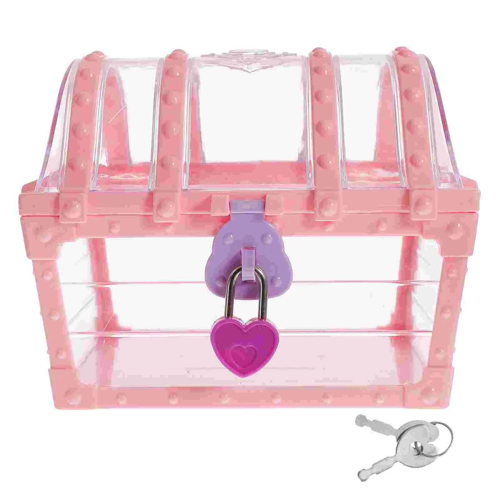 

Collection Box Large Treasure Small Locking Party Favors Jewelry Classroom