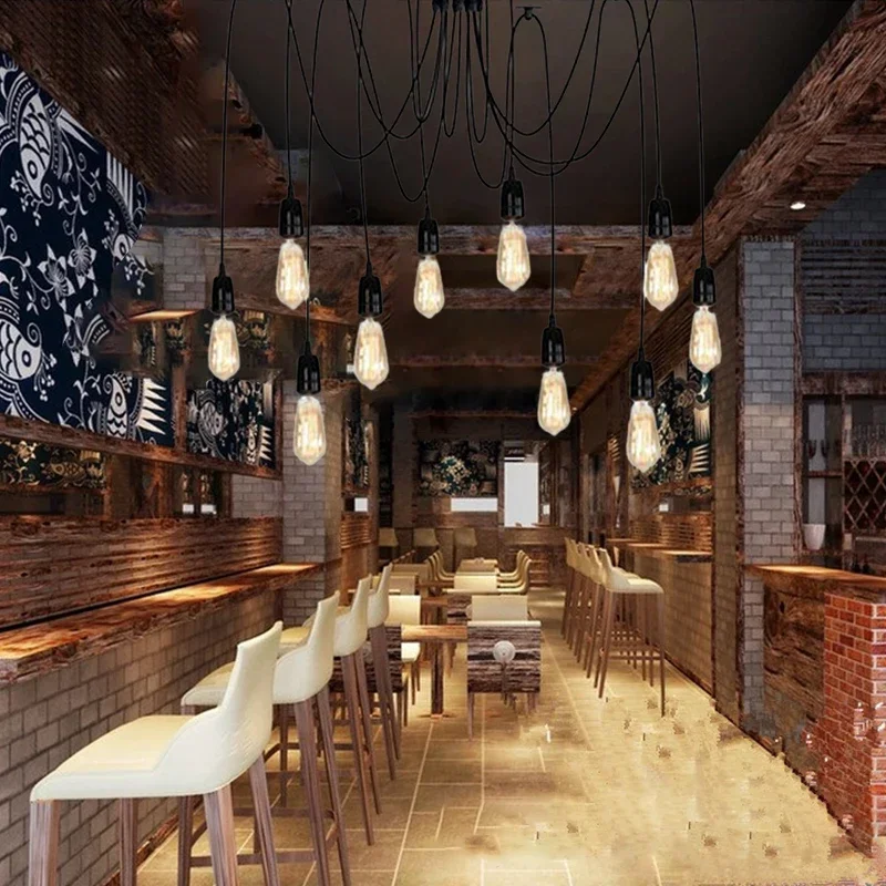 Tiannu рассеянные строительные современные креативные лампы-пауки для бара кафе