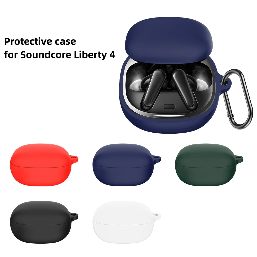 

for Sound-core Liberty 4 Headphone Silicone Case Drop-proof Dust-proof