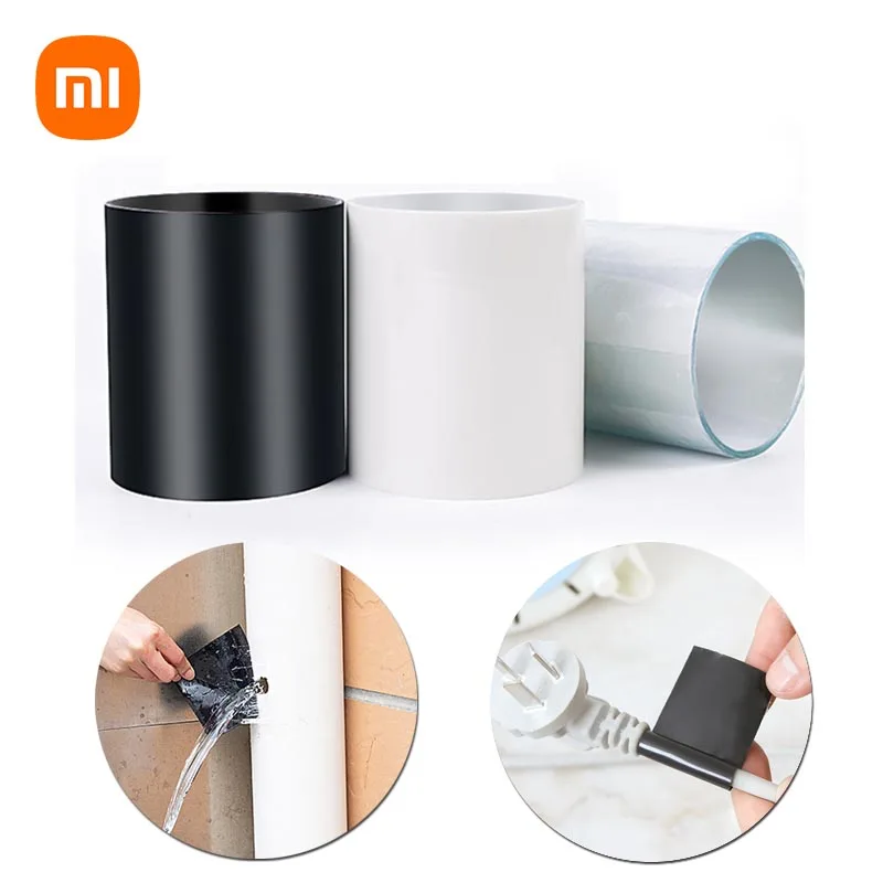 Фото Сверхпрочная водонепроницаемая лента Xiaomi, ремонтная лента для предотвращения утечек и уплотнения, эффективная самоклеящаяся лента Fiberfix, к... №1