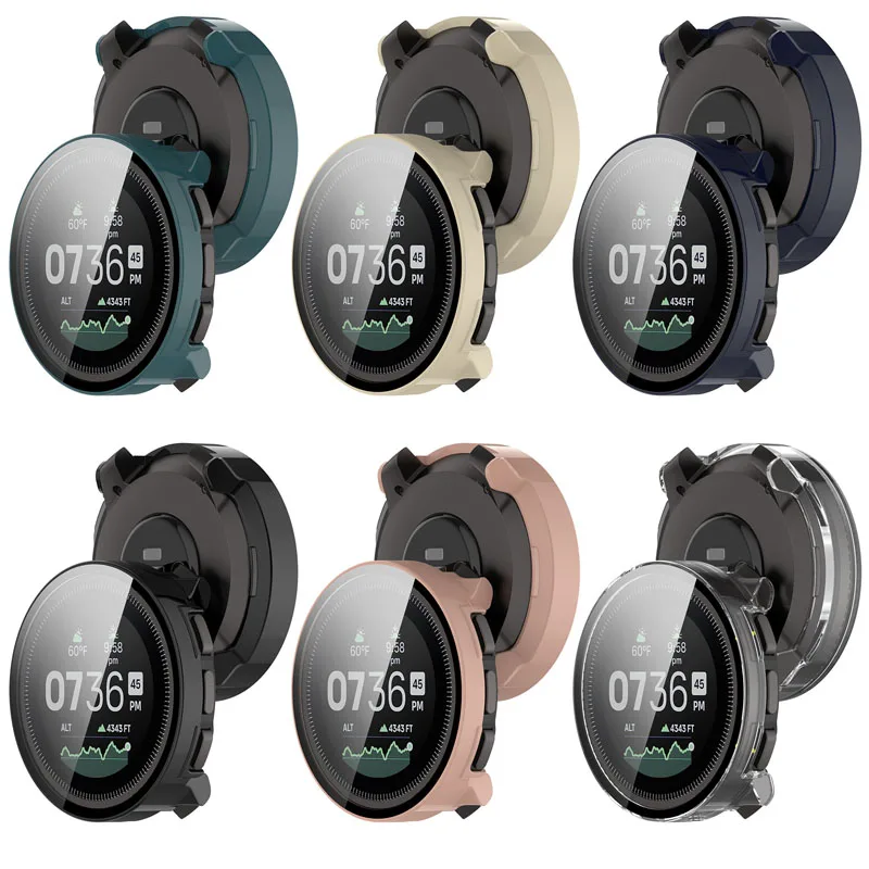Фото Чехол + стекло для SUUNTO VERTICAL, чехол, аксессуары для бампера, протектор, полное покрытие, защита экрана умных часов №3